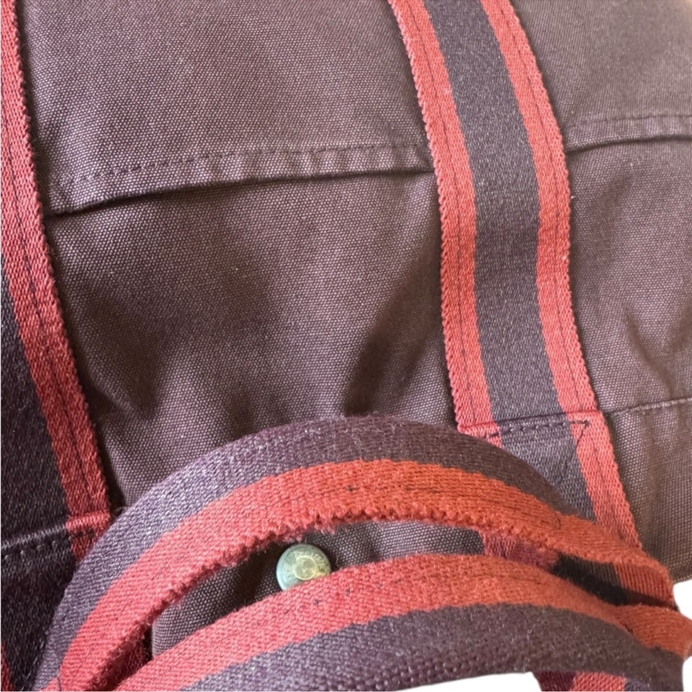 NWOT Vintage Hermès Fourre‑Tout MM Toile Tote Bag - Picture 4 of 13